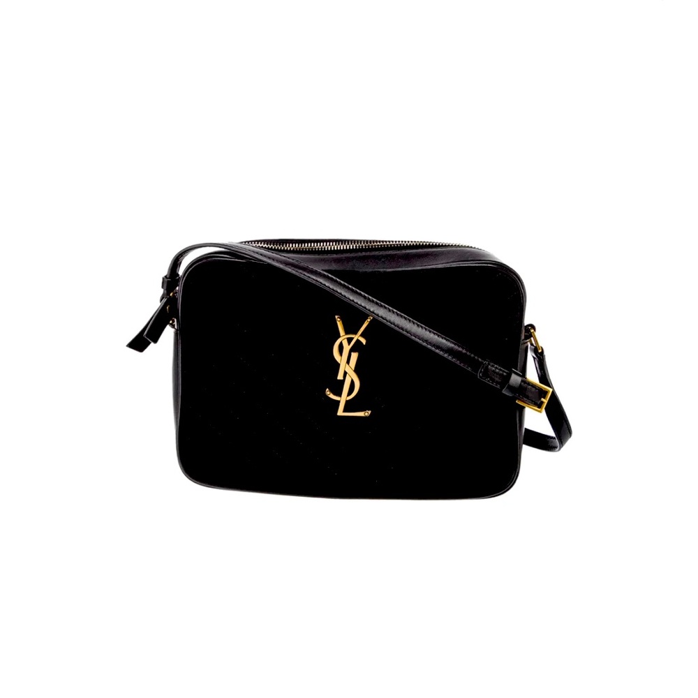 AUTHENTIC Saint Laurent 2021 Monogram Matelassé Lou Camera Bag